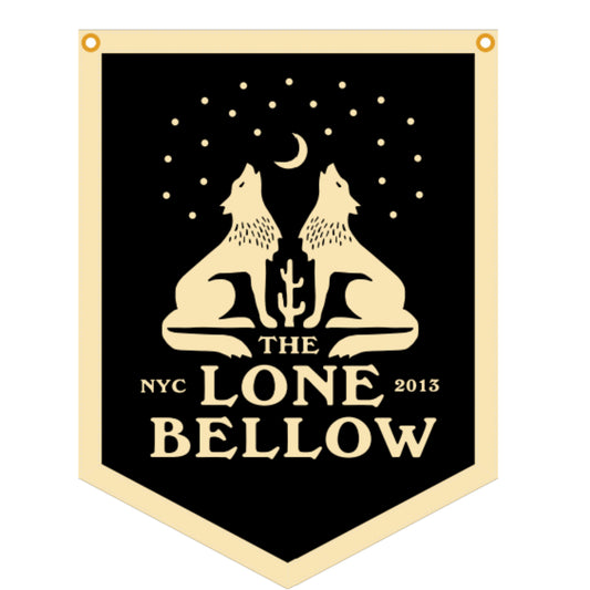 The Lone Bellow x Oxford Pennant Camp Flag